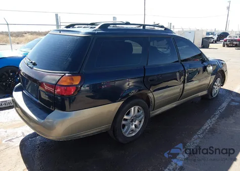 2000 Subaru Outback из США, поврежденный, VIN 4S3BH6656Y6629486